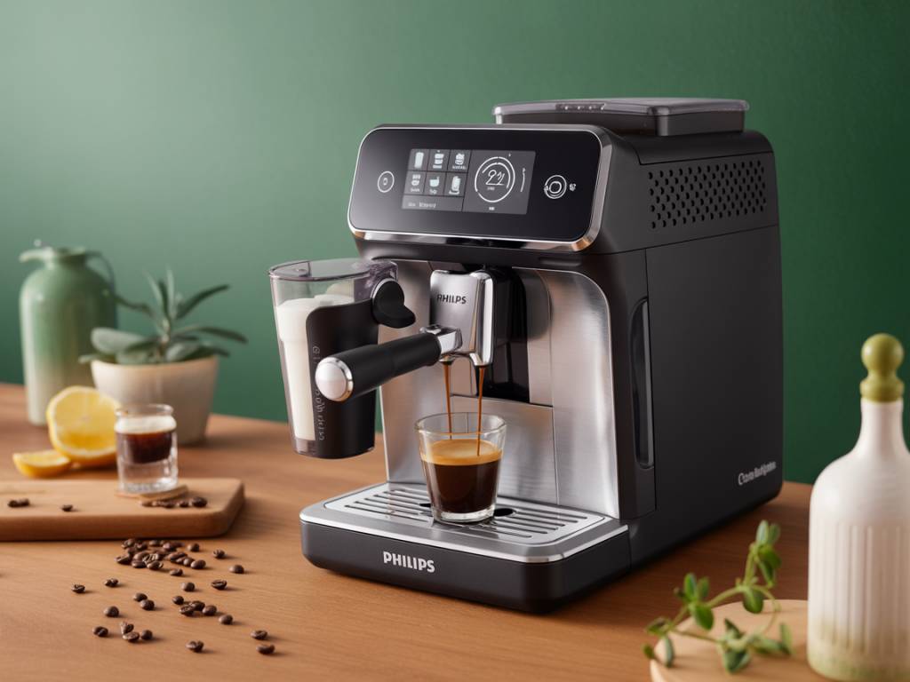 Lattego 550 performance et design de la machine espresso automatique de Philips