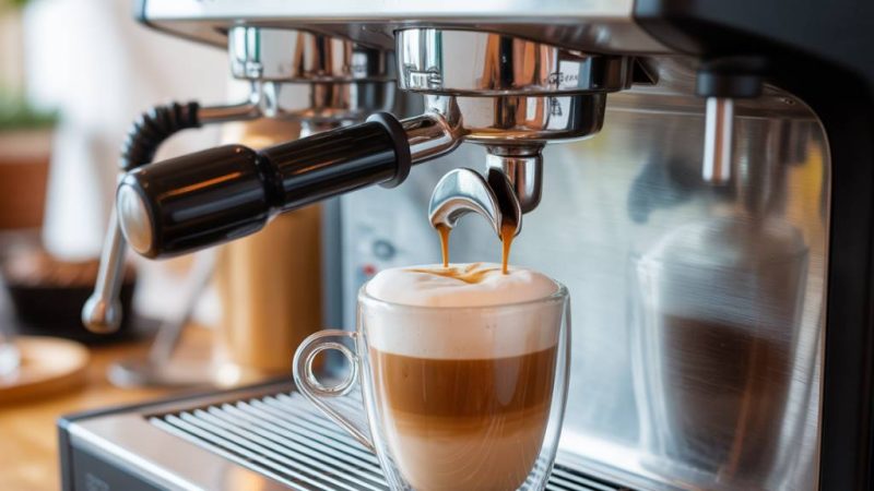 Machine café lait : les meilleures options pour préparer cappuccinos et lattes facilement